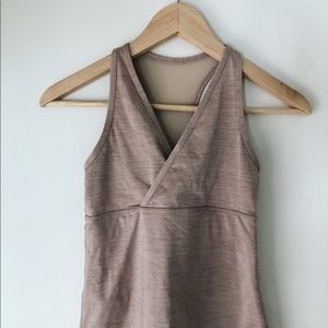 Crossed Old-School Lulu Tan Tank Top